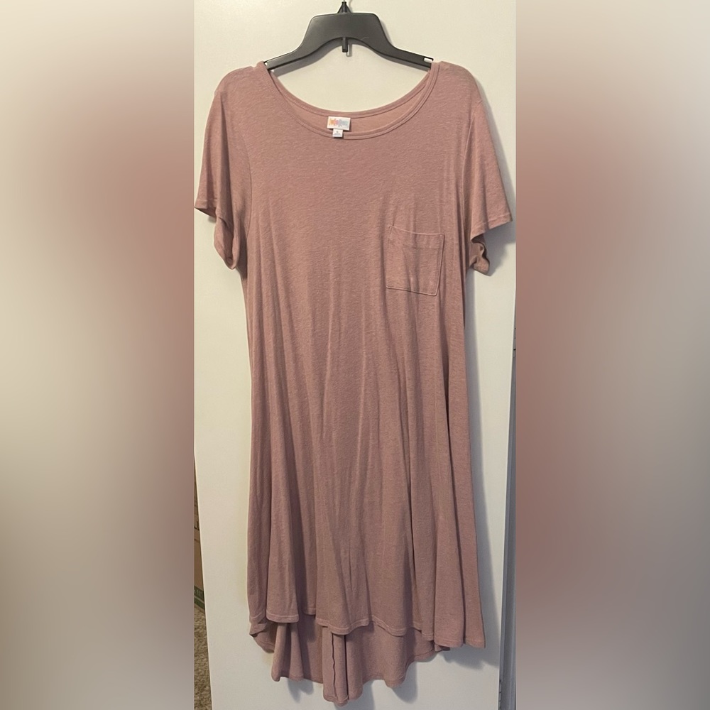 Lularoe Rose Pink Carly - Large